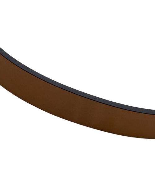 CELINE（セリーヌ）CELINE (セリーヌ) ダブルスタッドバックルナローベルト ブラウン サイズ:XSの古着・服飾アイテム