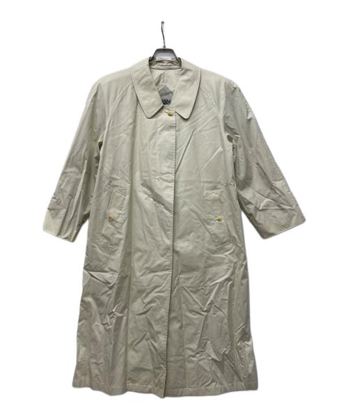 BURBERRY（バーバリー）BURBERRY (バーバリー) ステンカラーコート アイボリー サイズ:不明の古着・服飾アイテム