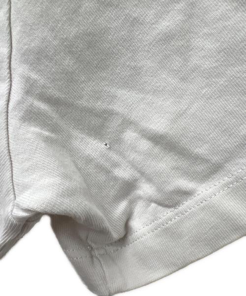 MONCLER（モンクレール）MONCLER (モンクレール) 半袖カットソー ホワイト サイズ:Mの古着・服飾アイテム