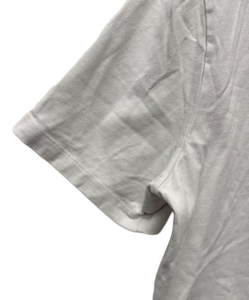 MONCLER（モンクレール）MONCLER (モンクレール) 半袖カットソー ホワイト サイズ:Mの古着・服飾アイテム