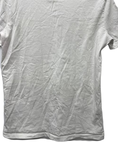 MONCLER（モンクレール）MONCLER (モンクレール) 半袖カットソー ホワイト サイズ:Mの古着・服飾アイテム