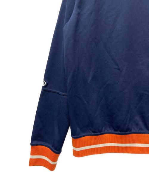 stussy（ステューシー）stussy (ステューシー) トラックジャケット ネイビー×オレンジ サイズ:ＸＬの古着・服飾アイテム