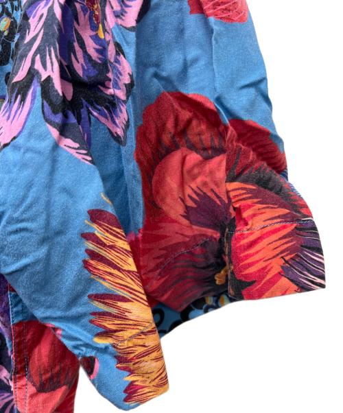PAUL SMITH（ポールスミス）PAUL SMITH (ポールスミス) アロハシャツ ブルー×レッド サイズ:ＸＬの古着・服飾アイテム