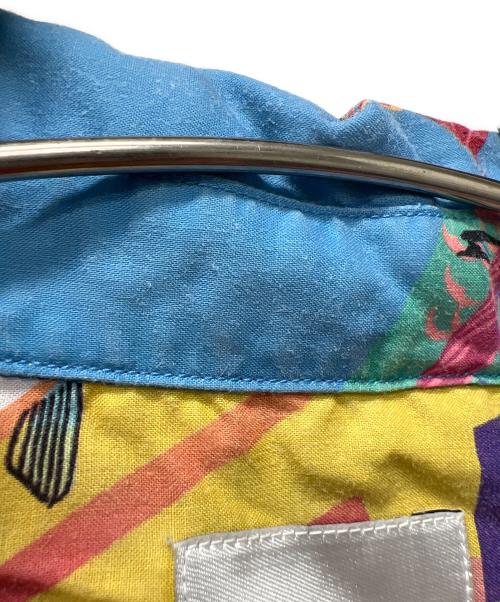 PAUL SMITH（ポールスミス）PAUL SMITH (ポールスミス) アロハシャツ ブルー×レッド サイズ:ＸＬの古着・服飾アイテム