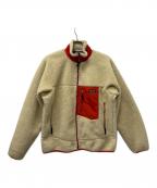 ）の古着「クラシックレトロXジャケット」｜アイボリー×オレンジ