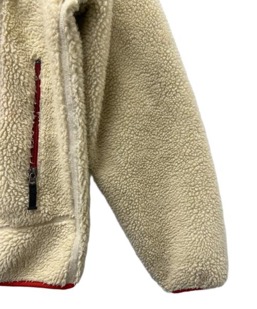 Patagonia（パタゴニア）Patagonia (パタゴニア) クラシックレトロXジャケット アイボリー×オレンジ サイズ:Mの古着・服飾アイテム
