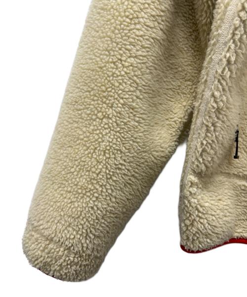 Patagonia（パタゴニア）Patagonia (パタゴニア) クラシックレトロXジャケット アイボリー×オレンジ サイズ:Mの古着・服飾アイテム