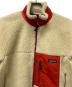 Patagonia (パタゴニア) クラシックレトロXジャケット アイボリー×オレンジ サイズ:M：15000円