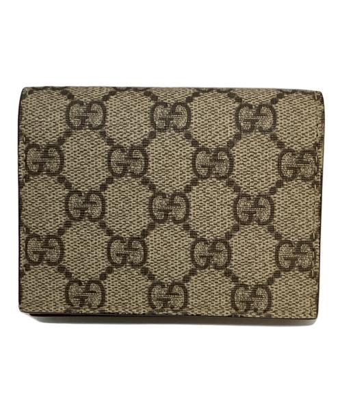 GUCCI（グッチ）GUCCI (グッチ) 2つ折り財布 ベージュの古着・服飾アイテム