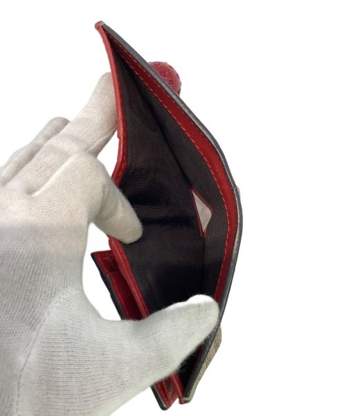 GUCCI（グッチ）GUCCI (グッチ) 2つ折り財布 ベージュの古着・服飾アイテム