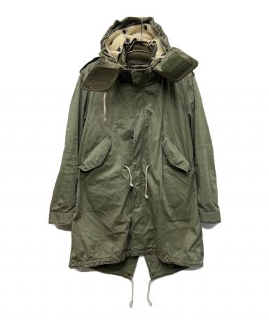 未使用に近い BURBERRY BLACK LABEL ミニタリー モッズコート 中古・古着通販】BURBERRY BLACK LABEL (バーバリーブラックレーベル