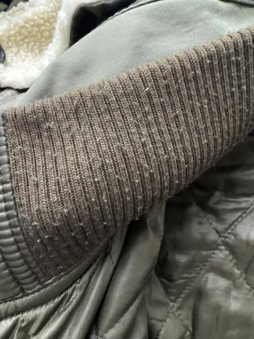 BURBERRY BLACK LABEL（バーバリーブラックレーベル）BURBERRY BLACK LABEL (バーバリーブラックレーベル) ライナー付モッズコート カーキ サイズ:ＬＬの古着・服飾アイテム