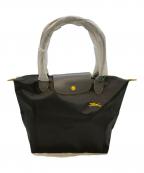 LONGCHAMPロンシャン）の古着「トートバッグ」｜グレー×イエロー