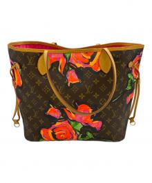 LOUIS VUITTON（ルイ ヴィトン）の古着「ネヴァーフルMM」｜ブラウン×ピンク