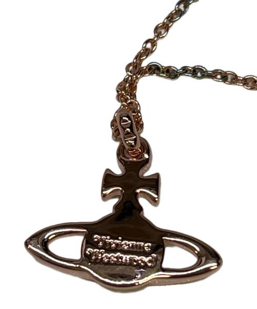 Vivienne Westwood（ヴィヴィアンウエストウッド）Vivienne Westwood (ヴィヴィアンウエストウッド) ネックレス ピンクの古着・服飾アイテム