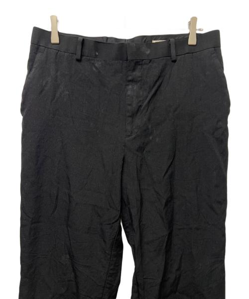 AURALEE（オーラリー）AURALEE (オーラリー) LIGHT WOOL MAX GABARDINE SLACKS ブラック サイズ:６の古着・服飾アイテム