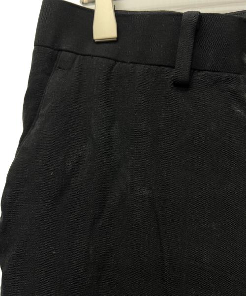 AURALEE（オーラリー）AURALEE (オーラリー) LIGHT WOOL MAX GABARDINE SLACKS ブラック サイズ:６の古着・服飾アイテム