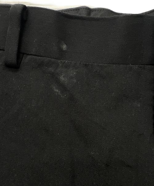 AURALEE（オーラリー）AURALEE (オーラリー) LIGHT WOOL MAX GABARDINE SLACKS ブラック サイズ:６の古着・服飾アイテム