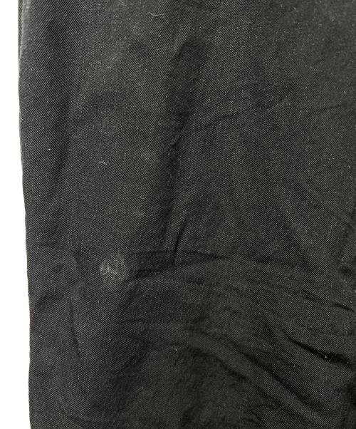 AURALEE（オーラリー）AURALEE (オーラリー) LIGHT WOOL MAX GABARDINE SLACKS ブラック サイズ:６の古着・服飾アイテム