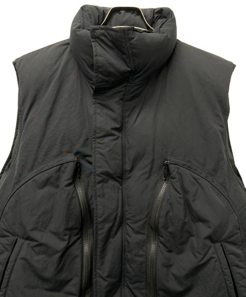 jieda（ジエダ）jieda (ジエダ) NOSLEEVE PUFFER JACKET ブラック サイズ:１の古着・服飾アイテム