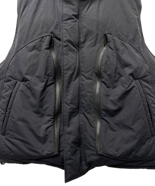 jieda（ジエダ）jieda (ジエダ) NOSLEEVE PUFFER JACKET ブラック サイズ:１の古着・服飾アイテム