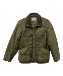 AVIREX（アヴィレックス）の古着「キルトジャケット」｜オリーブ