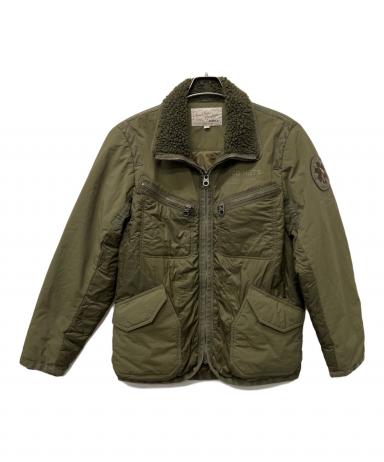 中古・古着通販】AVIREX (アヴィレックス) キルトジャケット オリーブ