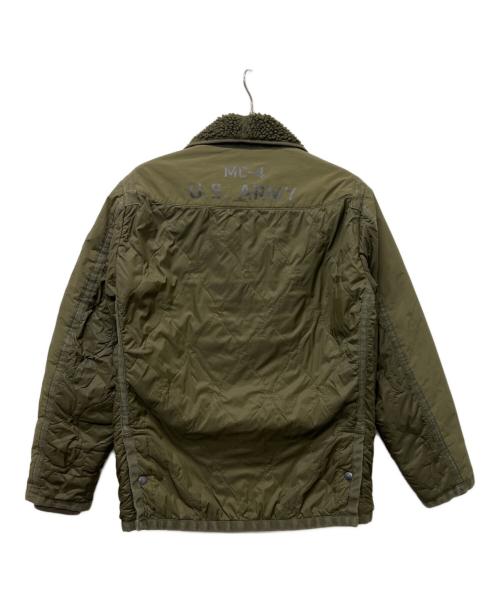 AVIREX（アヴィレックス）AVIREX (アヴィレックス) キルトジャケット オリーブ サイズ:Ｌの古着・服飾アイテム