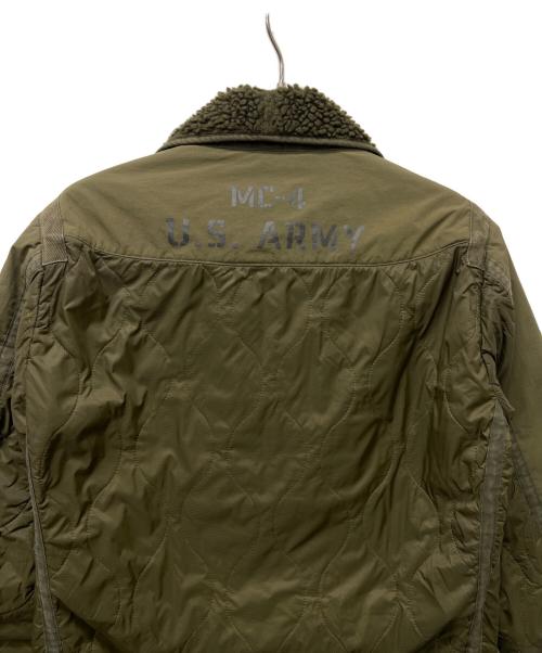 AVIREX（アヴィレックス）AVIREX (アヴィレックス) キルトジャケット オリーブ サイズ:Ｌの古着・服飾アイテム