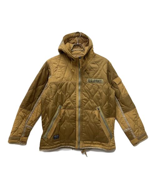 AVIREX（アヴィレックス）AVIREX (アヴィレックス) キルティングジャケット ベージュ サイズ:Ｌの古着・服飾アイテム