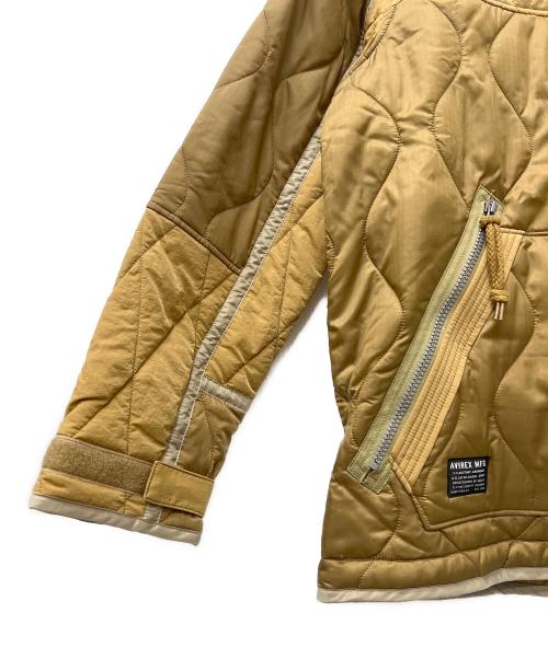 AVIREX（アヴィレックス）AVIREX (アヴィレックス) キルティングジャケット ベージュ サイズ:Ｌの古着・服飾アイテム