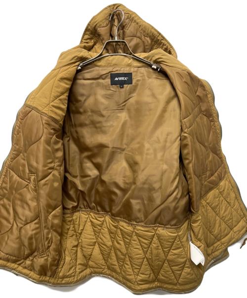 AVIREX（アヴィレックス）AVIREX (アヴィレックス) キルティングジャケット ベージュ サイズ:Ｌの古着・服飾アイテム