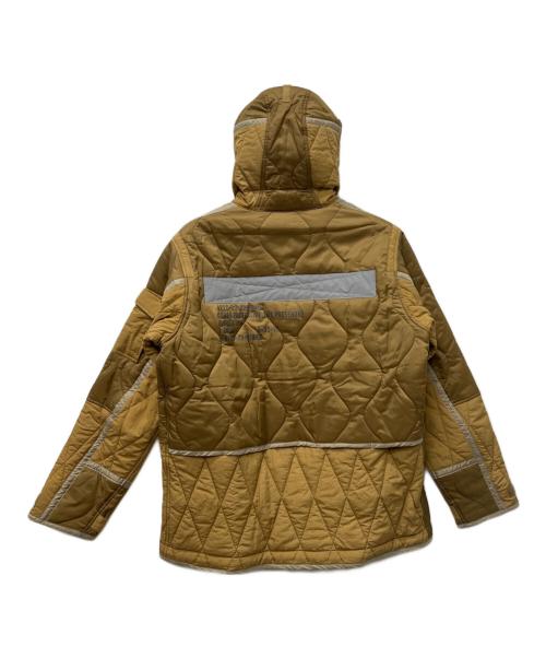 AVIREX（アヴィレックス）AVIREX (アヴィレックス) キルティングジャケット ベージュ サイズ:Ｌの古着・服飾アイテム