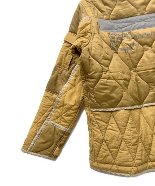 AVIREX（アヴィレックス）AVIREX (アヴィレックス) キルティングジャケット ベージュ サイズ:Ｌの古着・服飾アイテム