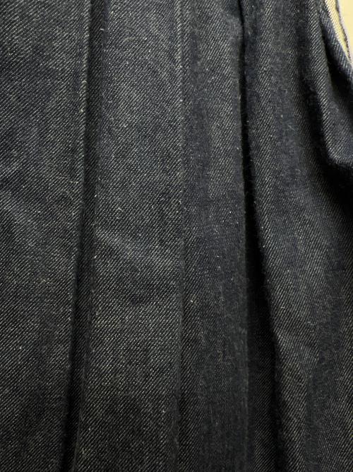 Christian Dior（クリスチャン ディオール）Christian Dior (クリスチャン ディオール) ロゴラインデニムロングスカート インディゴ サイズ:３８の古着・服飾アイテム