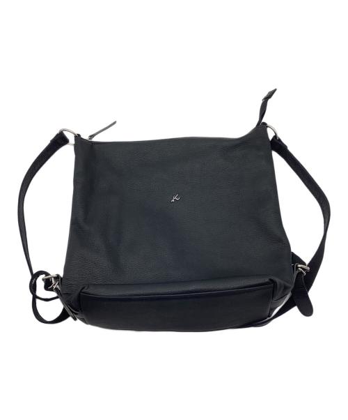 KITAMURA2（キタムラツウ）KITAMURA2 (キタムラツウ) 2WAYショルダーバッグ ブラックの古着・服飾アイテム