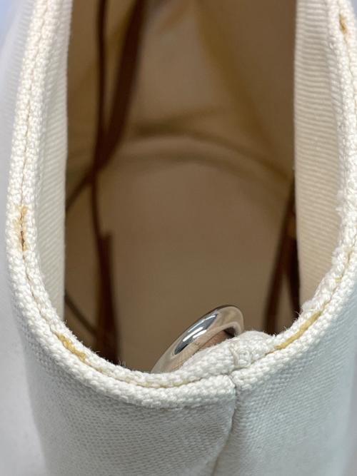 PRADA（プラダ）PRADA (プラダ) カナパ トートバッグ ホワイトの古着・服飾アイテム