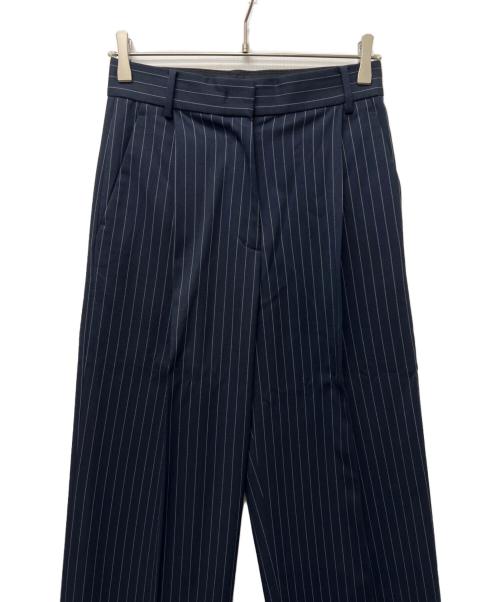 COACH（コーチ）COACH (コーチ) ワイド レッグ トラウザー ネイビー サイズ:０の古着・服飾アイテム