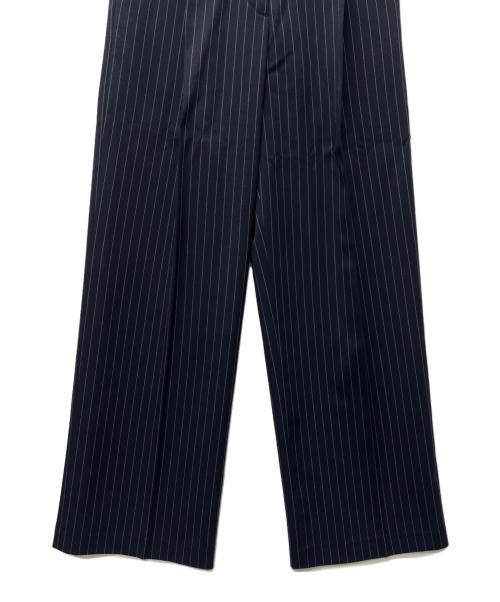 COACH（コーチ）COACH (コーチ) ワイド レッグ トラウザー ネイビー サイズ:０の古着・服飾アイテム