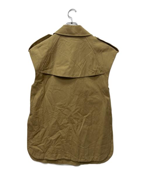 BABYLONE（バビロン）BABYLONE (バビロン) ギャバトレンチジレ ベージュ サイズ:FREEの古着・服飾アイテム
