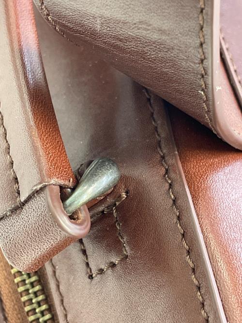 MOTHERHOUSE（マザーハウス）MOTHERHOUSE (マザーハウス) スクエアリュック ブラウンの古着・服飾アイテム