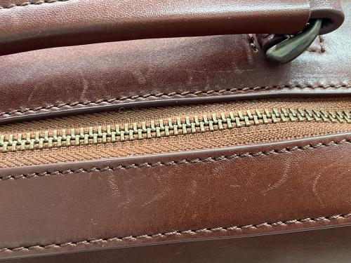 MOTHERHOUSE（マザーハウス）MOTHERHOUSE (マザーハウス) スクエアリュック ブラウンの古着・服飾アイテム