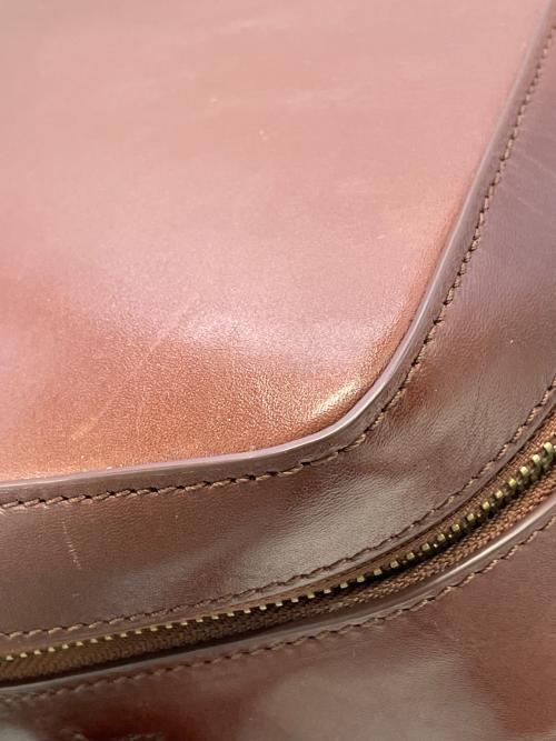 MOTHERHOUSE（マザーハウス）MOTHERHOUSE (マザーハウス) スクエアリュック ブラウンの古着・服飾アイテム