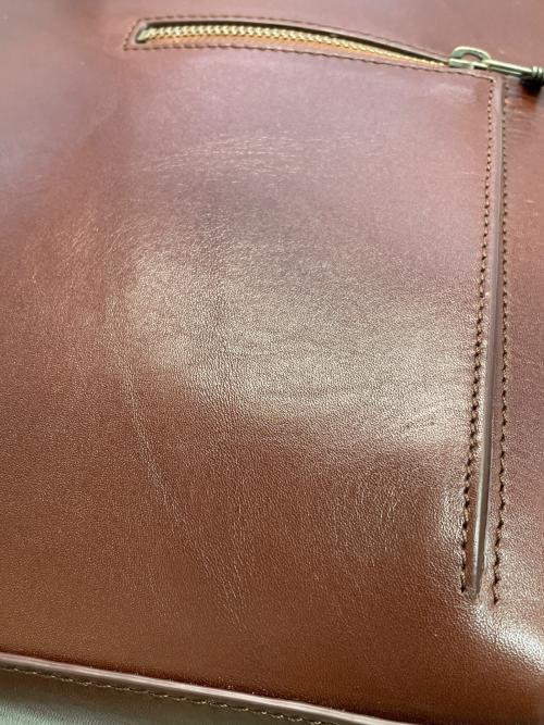 MOTHERHOUSE（マザーハウス）MOTHERHOUSE (マザーハウス) スクエアリュック ブラウンの古着・服飾アイテム