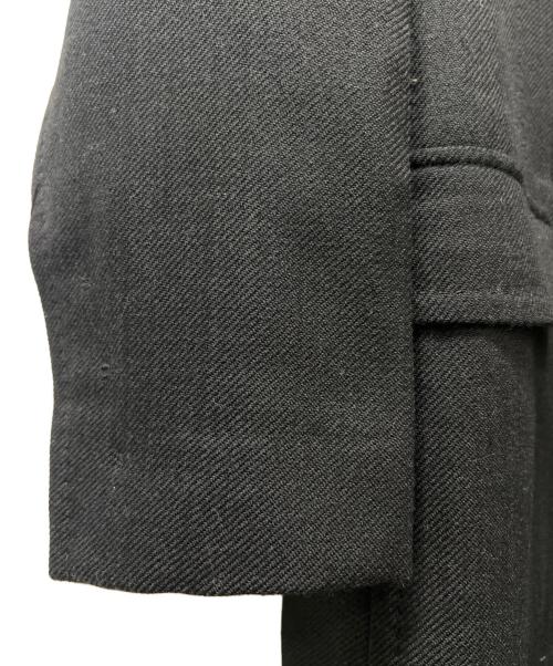 Ferragamo（フェラガモ）Ferragamo (フェラガモ) 金ボタンロングコート ブラック サイズ:４０の古着・服飾アイテム