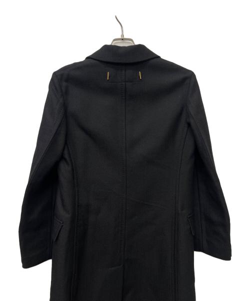 Ferragamo（フェラガモ）Ferragamo (フェラガモ) 金ボタンロングコート ブラック サイズ:４０の古着・服飾アイテム