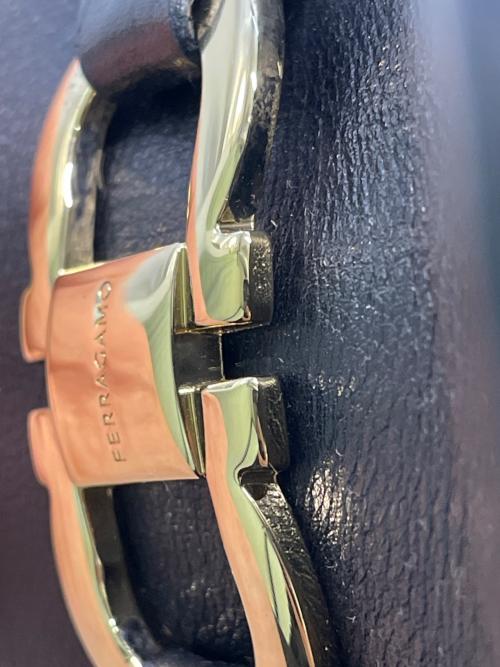 Ferragamo（フェラガモ）Ferragamo (フェラガモ) ローファー ダークブラウン サイズ:SIZE 6 1/2の古着・服飾アイテム