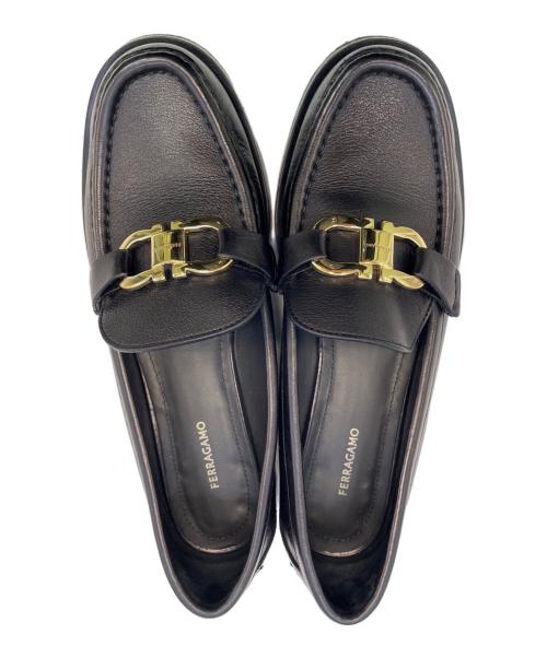 Ferragamo（フェラガモ）Ferragamo (フェラガモ) ローファー ダークブラウン サイズ:SIZE 6 1/2の古着・服飾アイテム