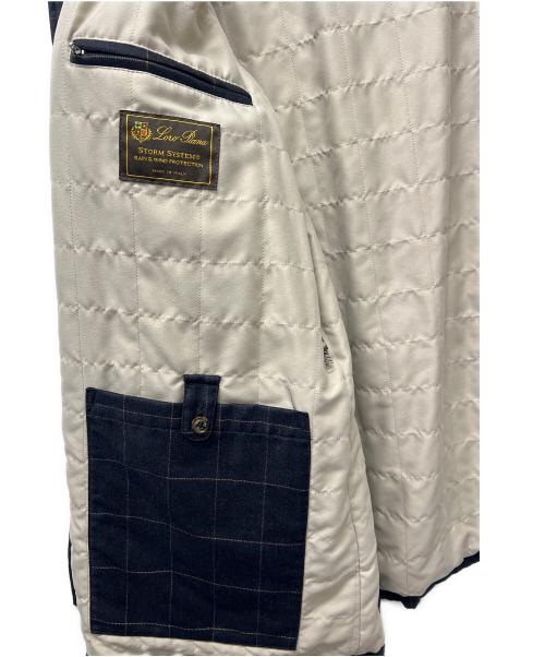 LORO PIANA（ロロピアーナ）LORO PIANA (ロロピアーナ) ジップコート ネイビー サイズ:ＸＬの古着・服飾アイテム