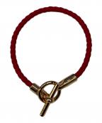 HERMESエルメス）の古着「ブレスレット」｜レッド